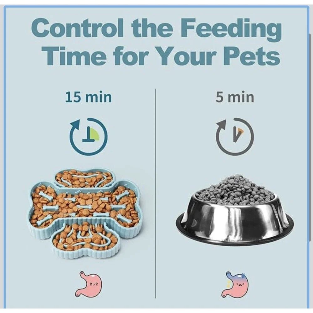 Petmmoon Slow Feed Pet Bowl